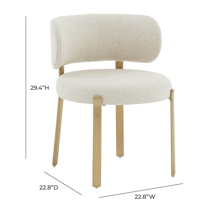 Margaret - Dining Chair - Cream