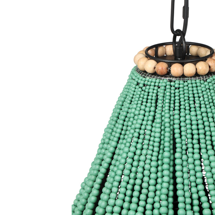 Palani - Bead Chandelier - Green