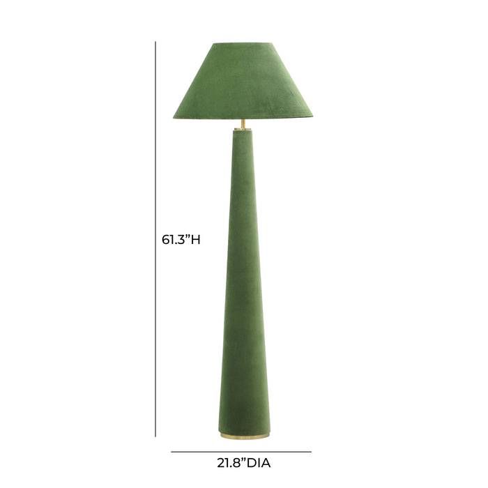 Graham - Velvet Floor Lamp