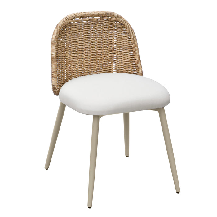 Alexa - Outdoor Dining Chair - Cream