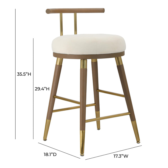 Juniper - Vegan Leather Barstool