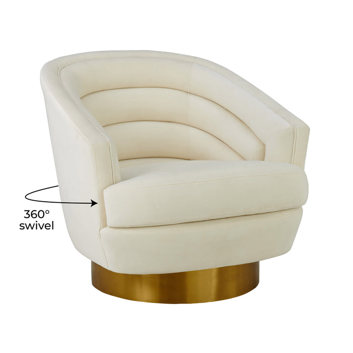 Canyon - Velvet Swivel Chair