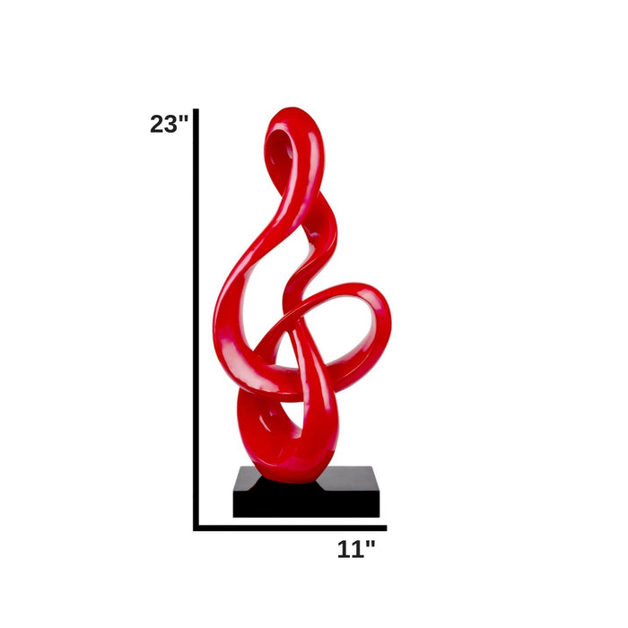 Antilia Abstract Sculpture -Small Red