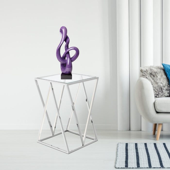 Antilia Abstract Sculpture - Small Violet