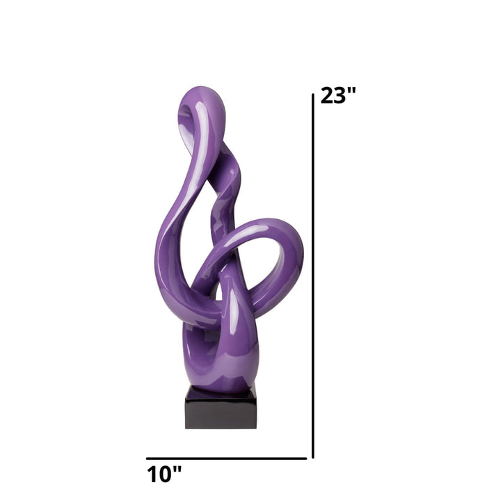 Antilia Abstract Sculpture - Small Violet