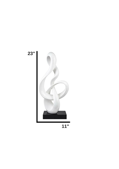 Antilia Abstract Sculpture - Small White