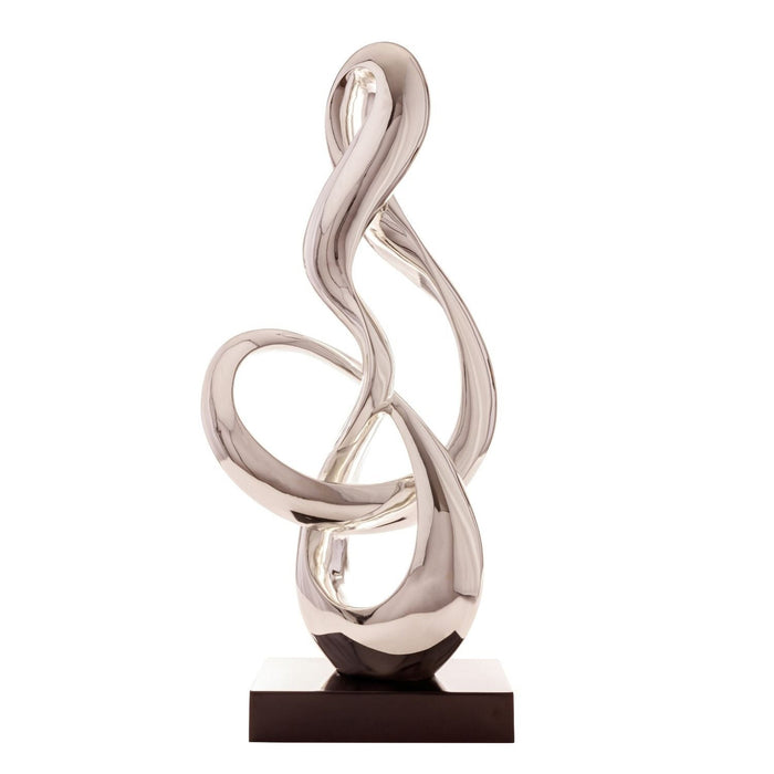 Antilia Treble Abstract Sculpture - Large Chrome