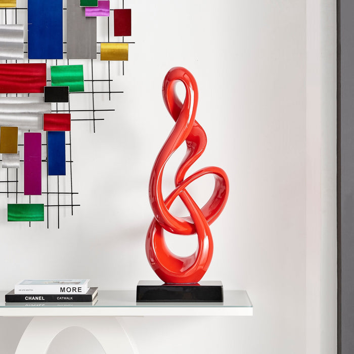 Antilia Treble Abstract Sculpture - Large Red