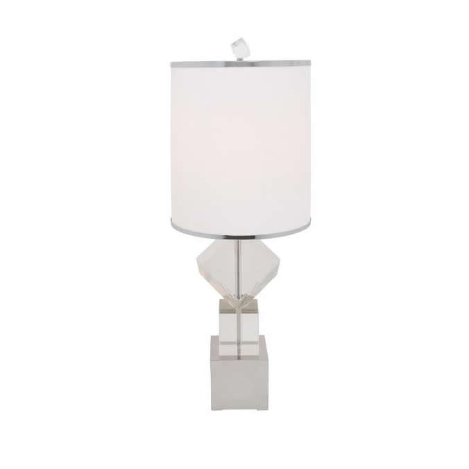 Crystal Cubes USB Table Lamp // 1 Light