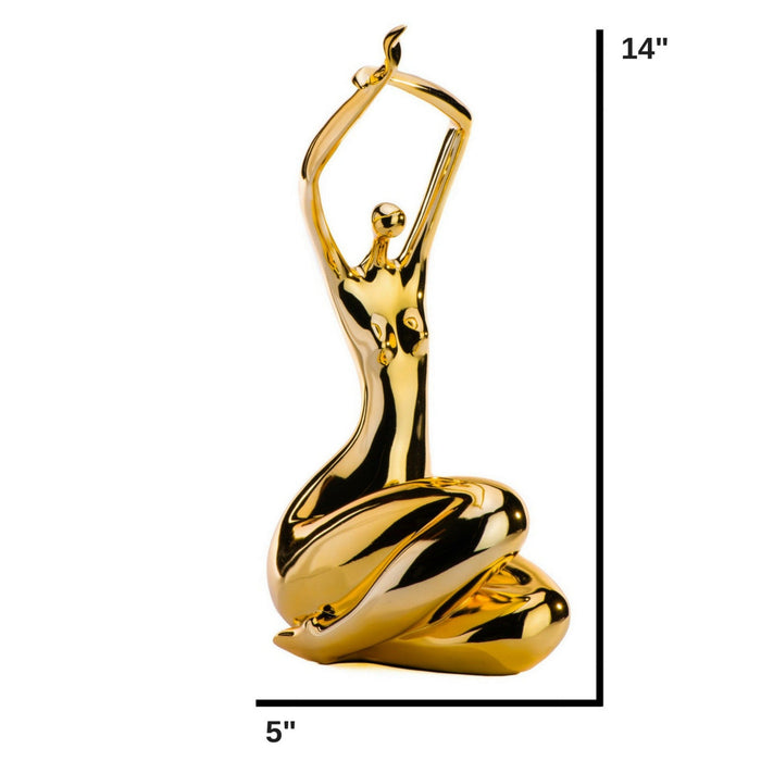 Elizabeth Sculpture // Small Gold