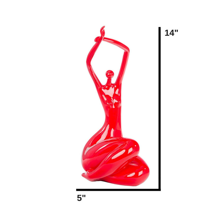 Elizabeth Sculpture // Small Red