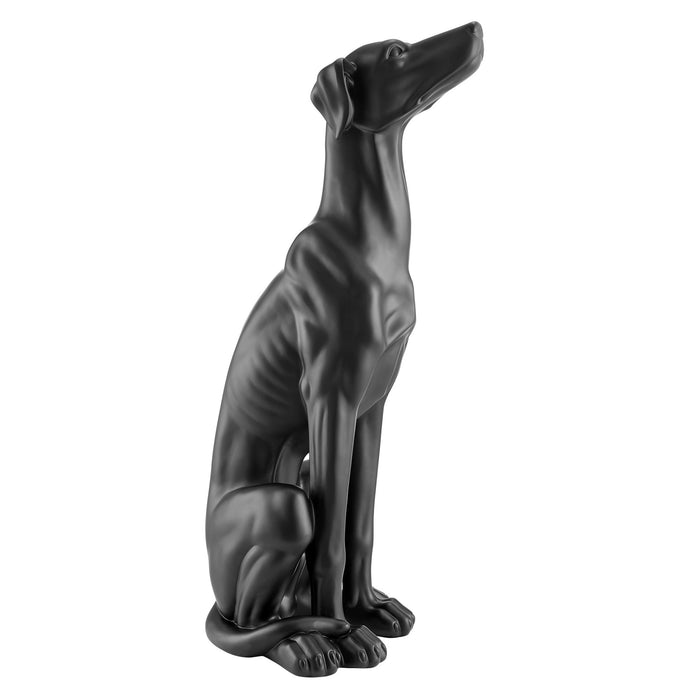 Greyhound Sculpture // Matte Black