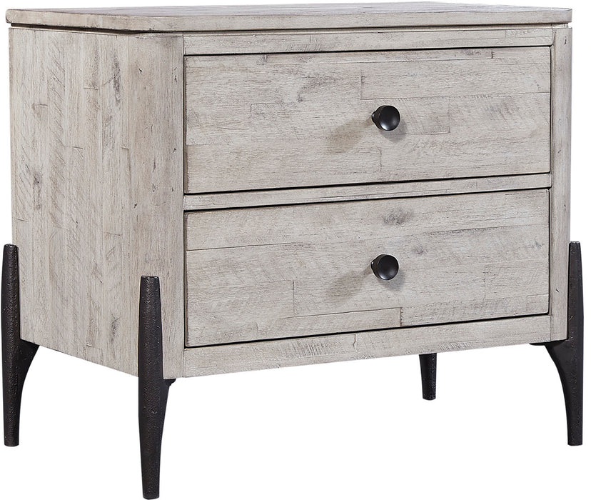 Zane - Panel Bed, Chiffarobe, and 2 Drawer Nightstand