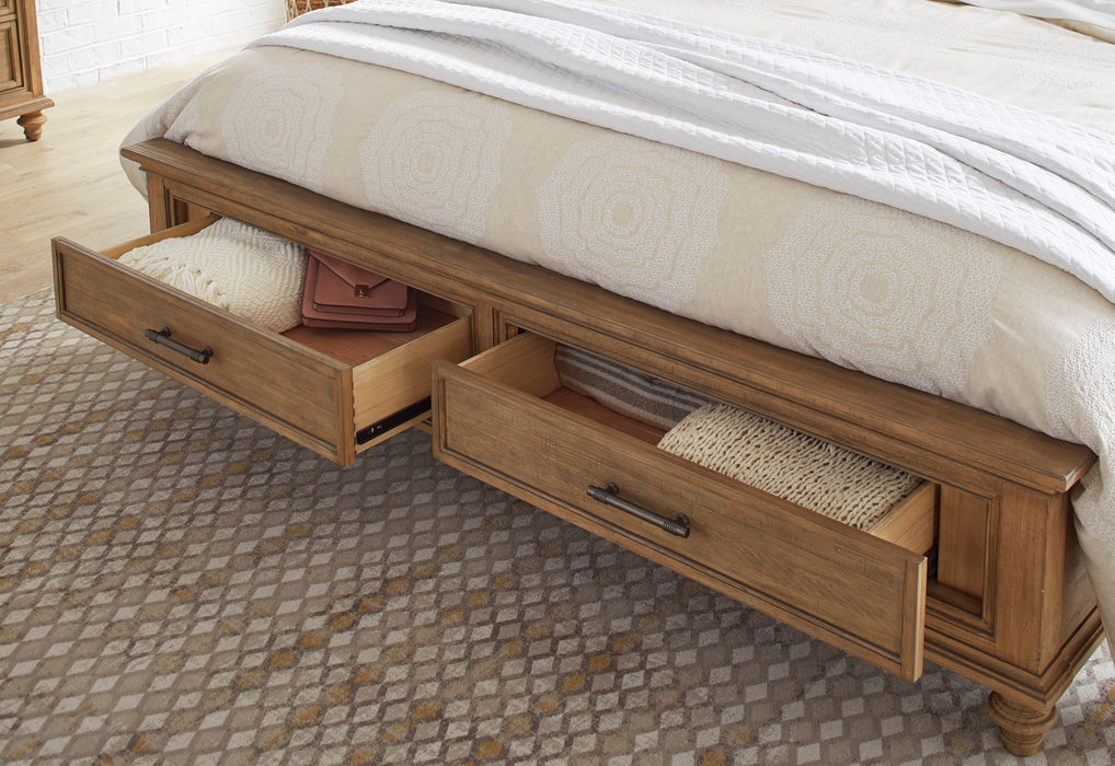 Hensley - Panel Bed w/ Storage