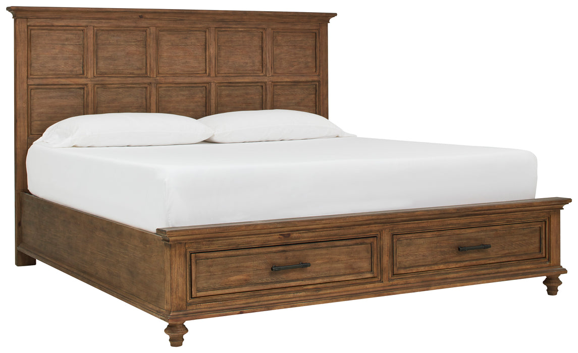 Hensley - Panel Bed w/ Storage