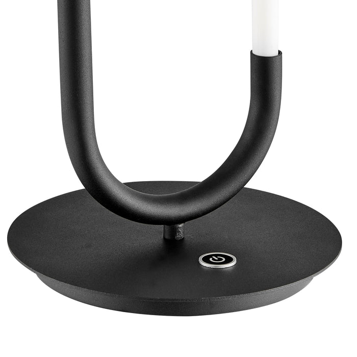 LED Single Clip Table Lamp // Matte Black