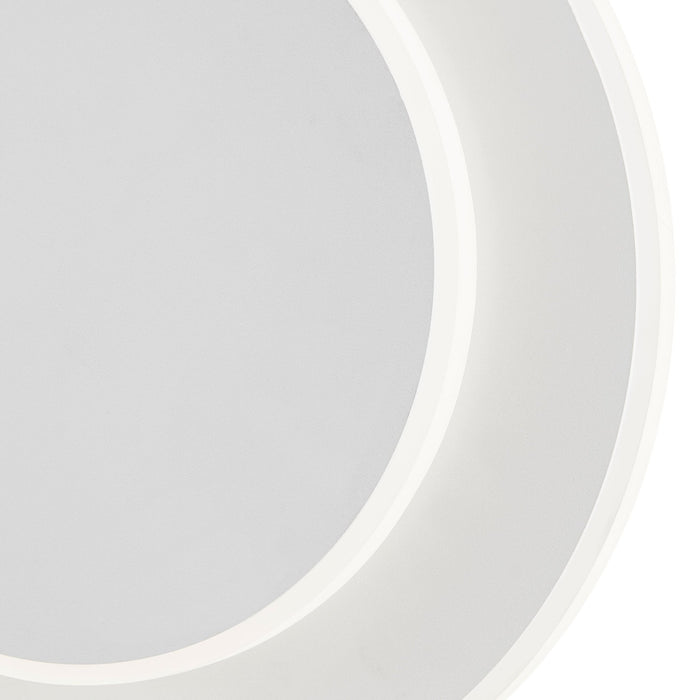 Luna Eclipse Two Circle Multiuse Lamp  // White