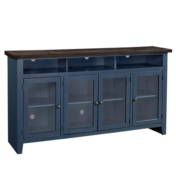 Eastport - 74" Highboy Console w/ 4 Doors