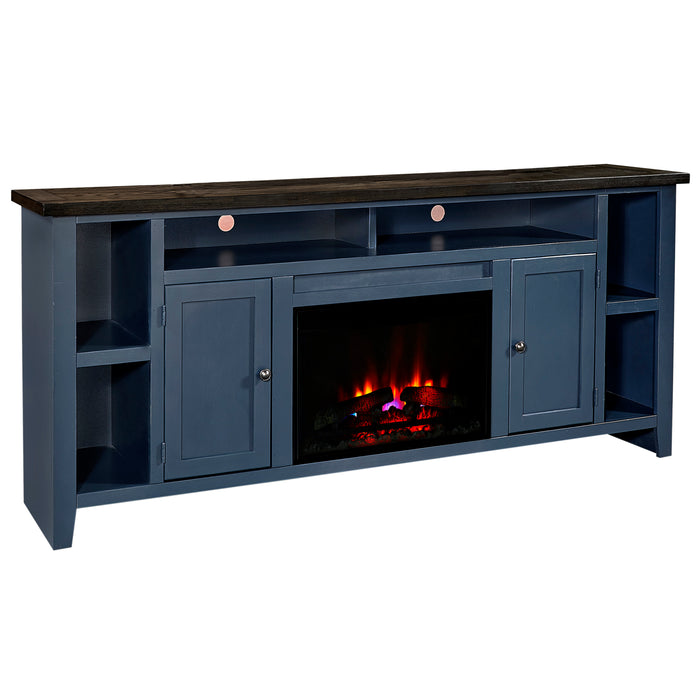 Eastport - 84" Fireplace Console