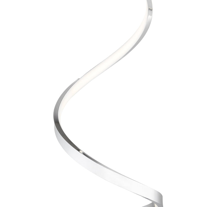 Modern Spiral LED Table Lamp // Led Strip