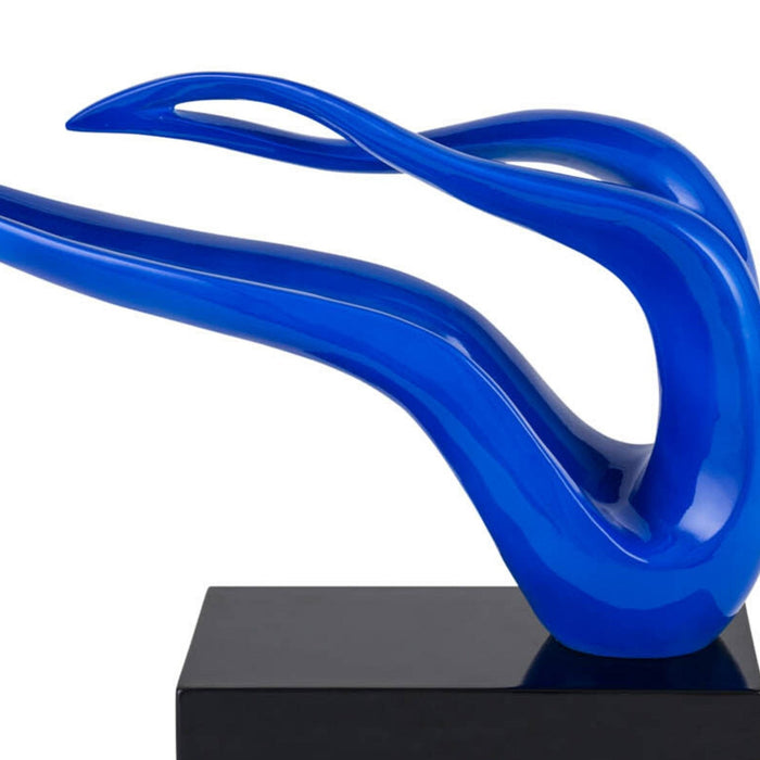 Saggita Abstract Sculpture // Blue