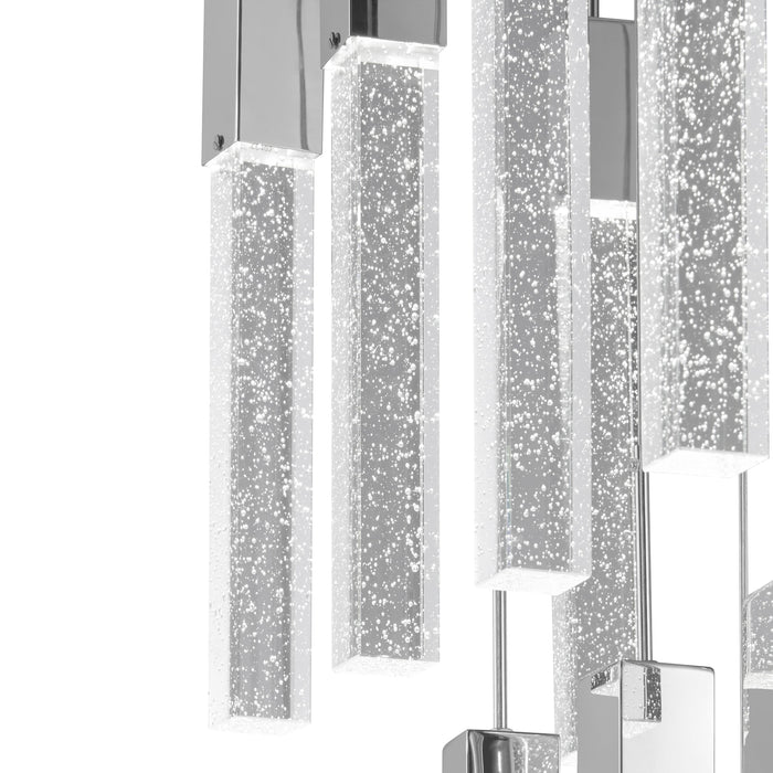 Sparkling Night Chandelier Vertical // XL  25  Light