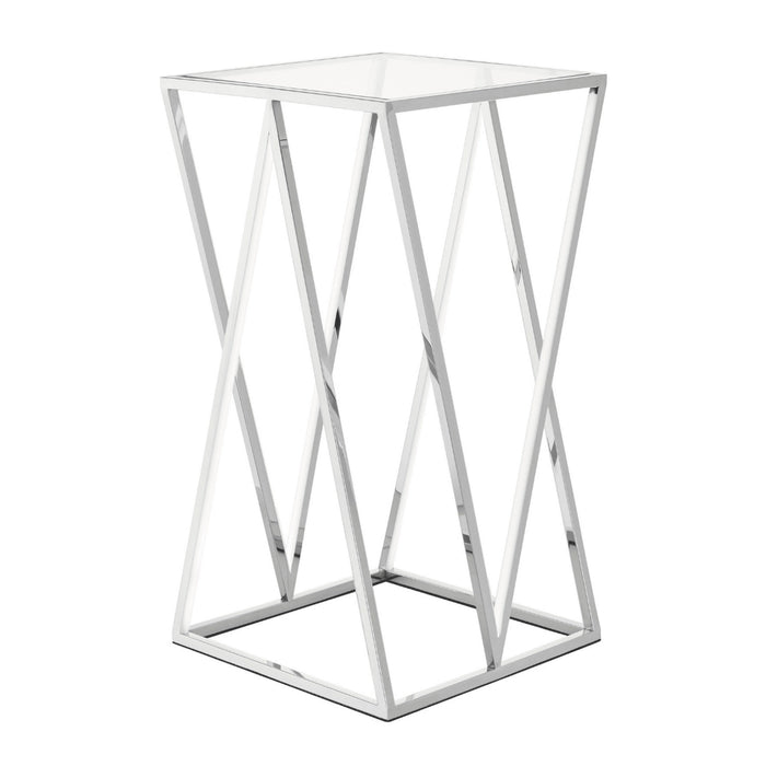 Square LED Side Table // Medium