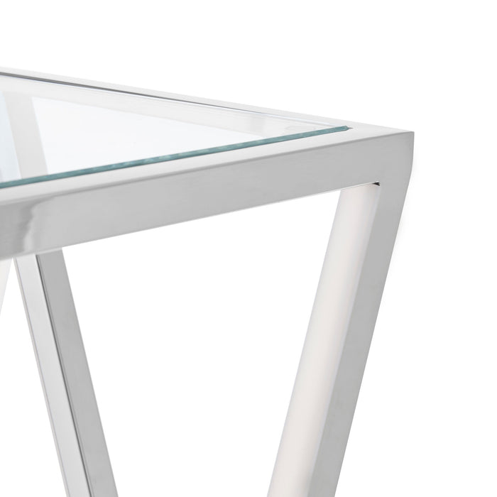 Square LED Side Table // Small