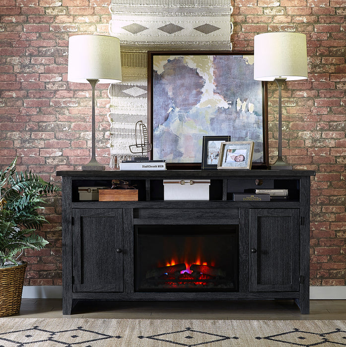 Eastport - 65" Fireplace Console