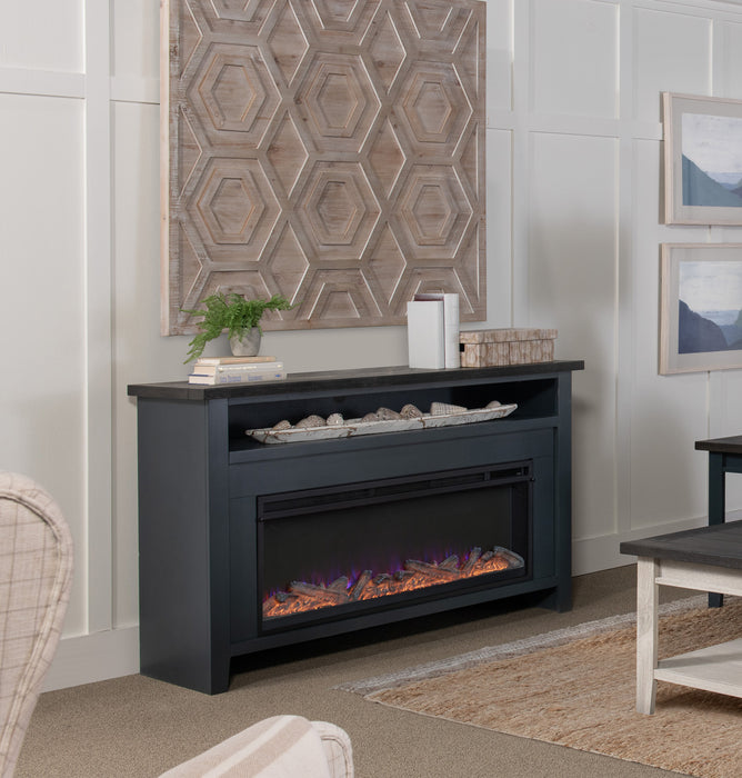 Eastport - 58" Fireplace Console