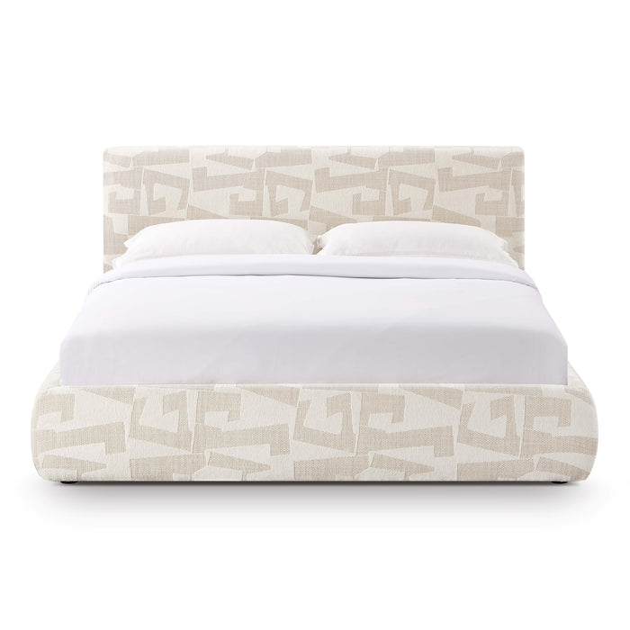 Isla - Jacquard Pattern King Bed