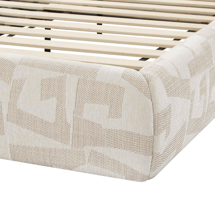 Isla - Jacquard Pattern King Bed