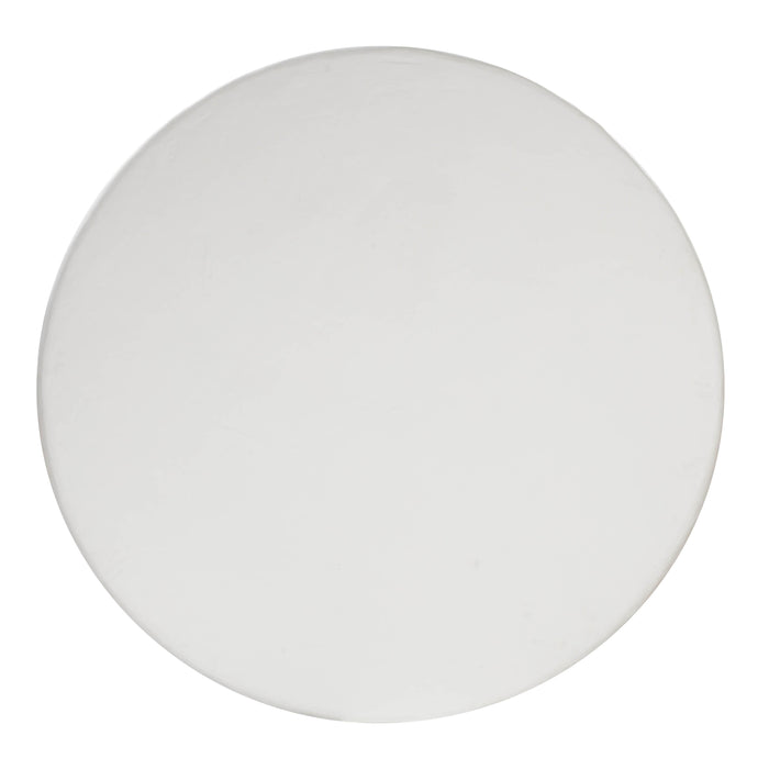 Elika - Faux Plaster Round Dining Table