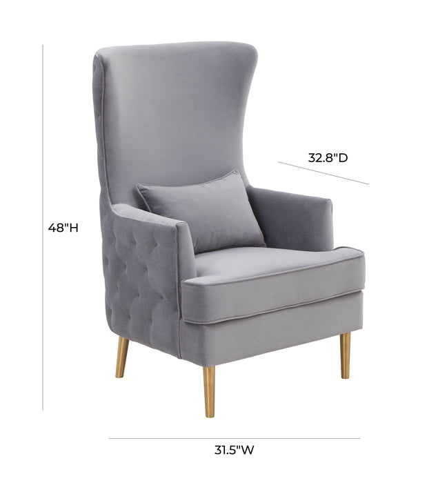 Alina - Tall Tufted Back Chair