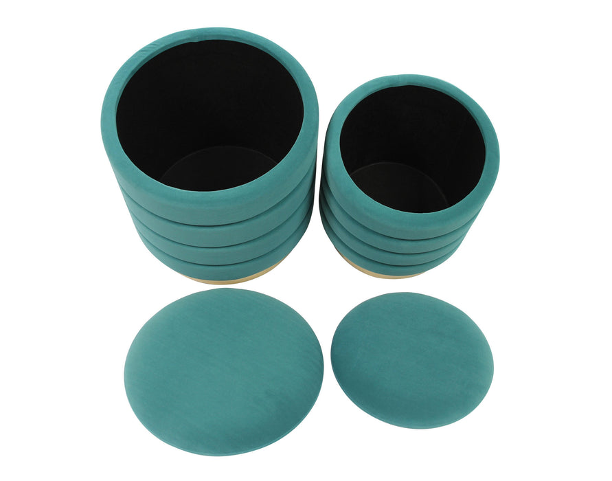 Saturn - Storage Ottomans (Set of 2)