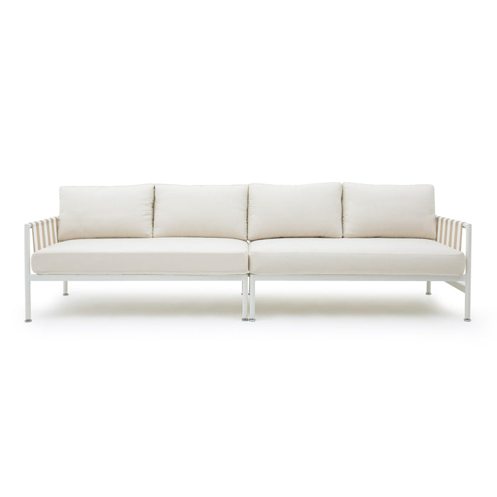 Dunes Cream Outdoor 110" Sofa