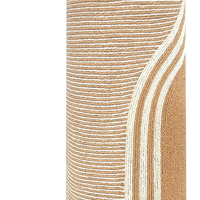 Harlee Natural Woven Floor Lamp