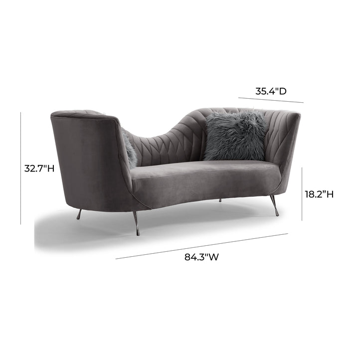 Eva - Velvet Sofa