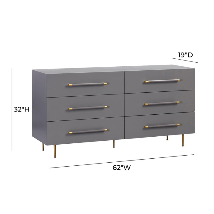 Trident - 6 Drawer Dresser