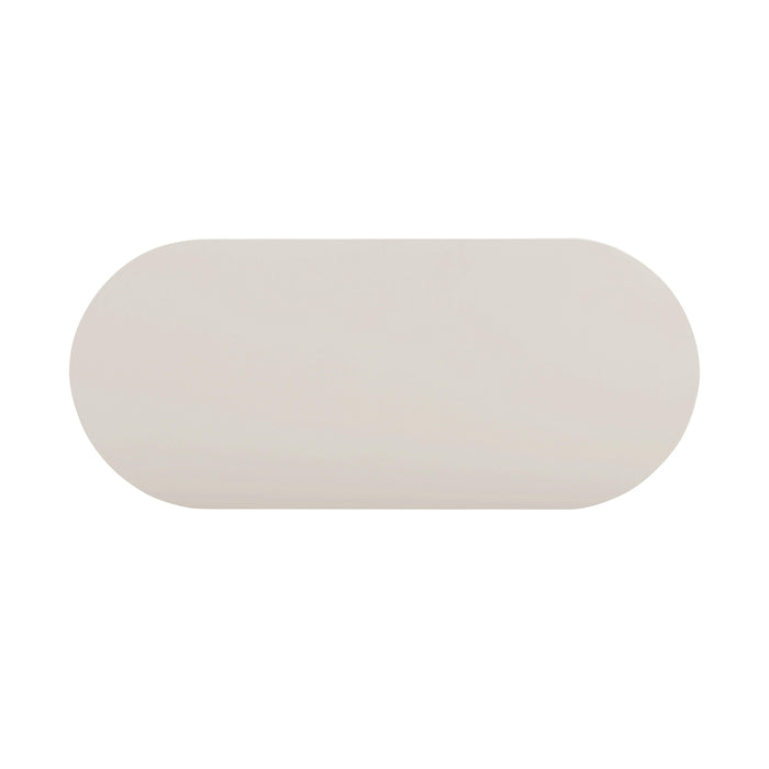 Bella Cream Oval Coffee Table