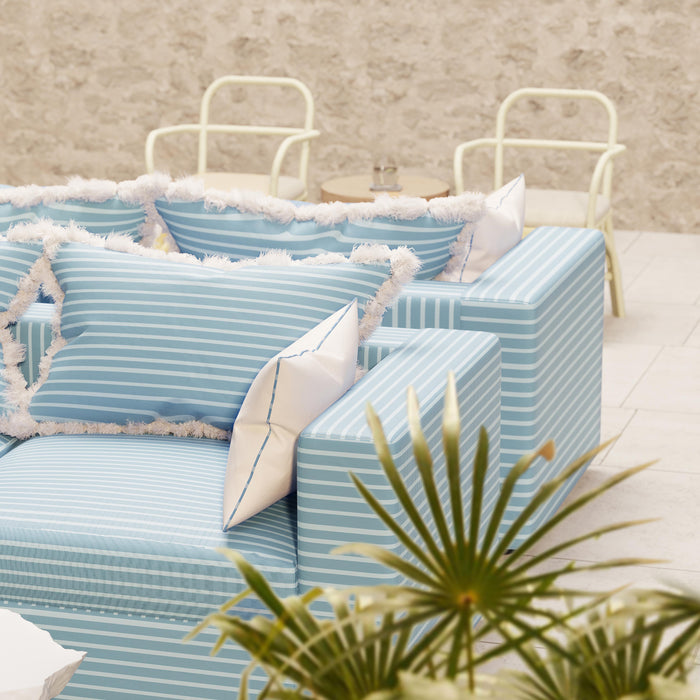 Salty - Striped Outdoor Sofa