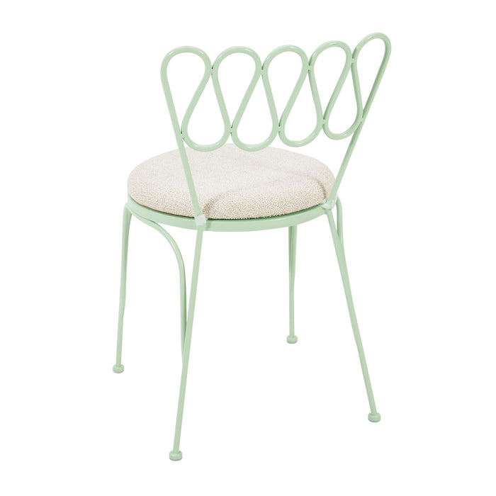 Erica - Wrought Iron Outdoor Chair