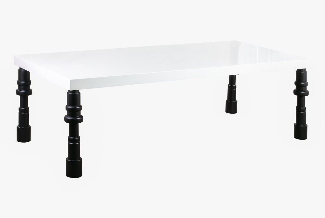 Spindle Gloss Lacquer Dining Table