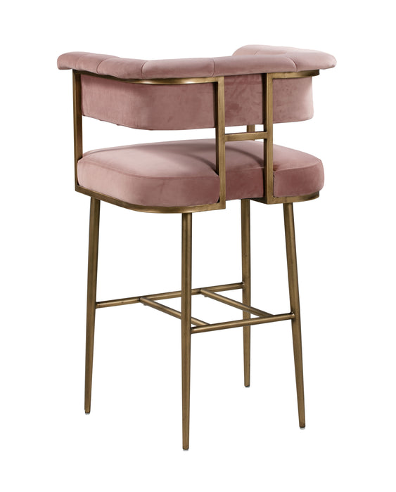 Astrid - Velvet Bar Stool