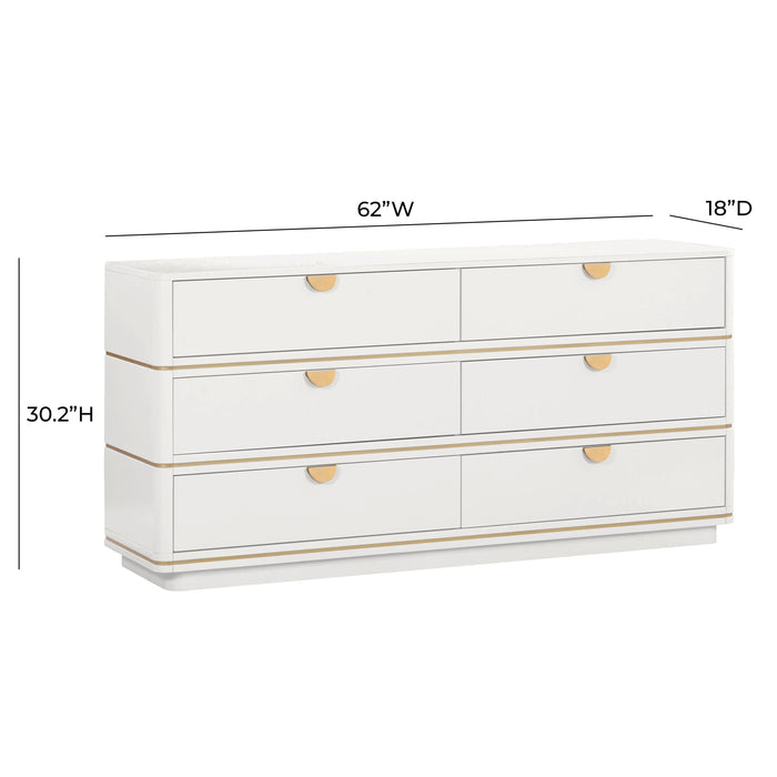 Julieta - 6 Drawer Dresser