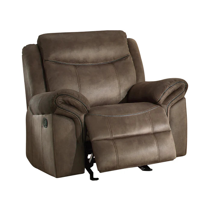 Aram - Reclining Sofa, Glider Loveseat, and Glider Recliner Combo