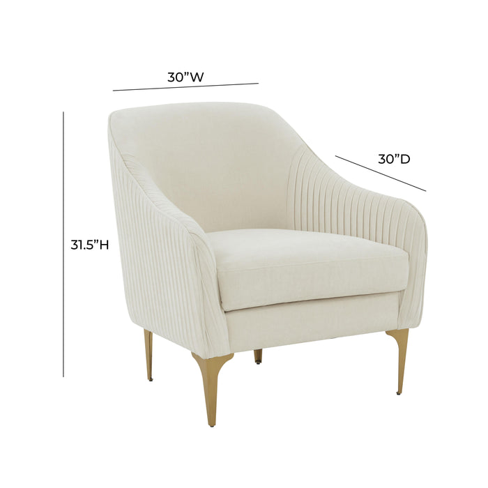 Serena - Velvet Accent Chair