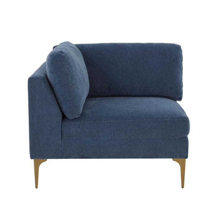 Serena - Velvet Armless Chair