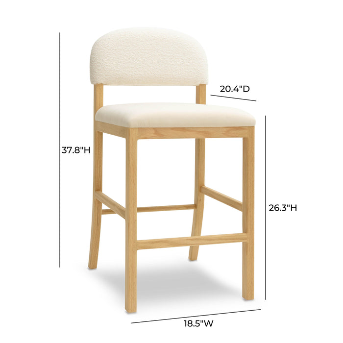 Calla - Performance Velvet Counter Stool