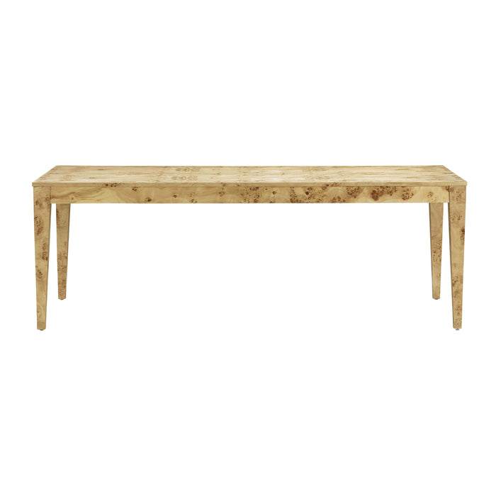 Brandyss - Burl Rectangular Dining Table - Natural